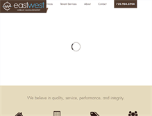 Tablet Screenshot of eastwesturbanmanagement.com